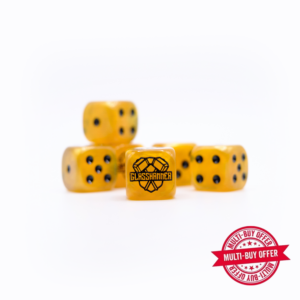 Glasshammer Dice – Gold