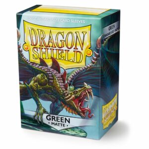 Dragon Shield Sleeves Matte Green (100)