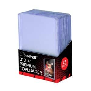 Ultra PRO 3″ x 4″ Premium Toploader (25)