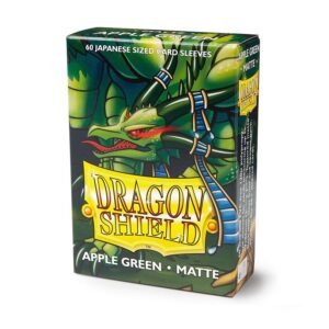 Dragon Shield Small Sleeves – Matte Apple Green (60)