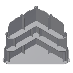 Glasshammer Tournament Terrain v2.0 – 2x Large LOS L’s