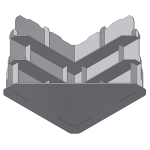 Glasshammer Tournament Terrain v2.0 – 2x Large LOS L’s