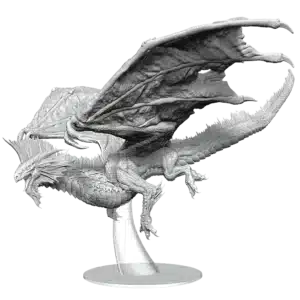 D&D Adult Silver Dragon – Nolzur’s Marvelous Miniatures