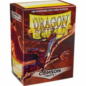 Dragon Shield Sleeves Matte Crimson (100)