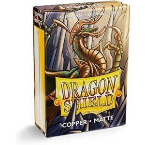Dragon Shield Small Sleeves – Matte Copper (60)