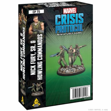 Marvel Crisis Protocol Nick Fury Sr and Howling Commandos