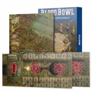 Blood Bowl Amazon Pitch & Dugouts