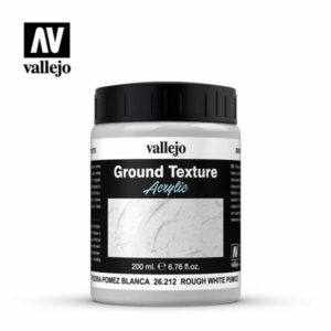 Vallejo Stone Textures (200ml) – Rough White Pumice – 26.212