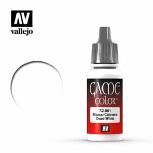 Vallejo Game Colour (17ml) – Dead White – 72.001