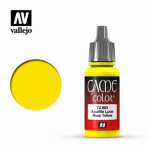 Vallejo Game Colour (17ml) – Moon Yellow – 72.005