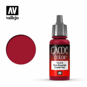Vallejo Game Colour (17ml) – Scarlet Red – 72.012