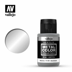Vallejo Metal Color (32ml) – Aluminium – 77.701
