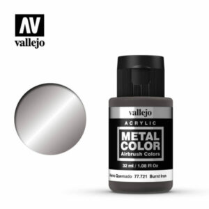 Vallejo Metal Color (32ml) - Burnt Iron - 77.721