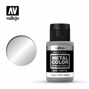 Vallejo Metal Color (32ml) – Chrome – 77.707