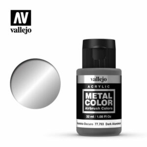 Vallejo Metal Color (32ml) – Dark Aluminium – 77.703
