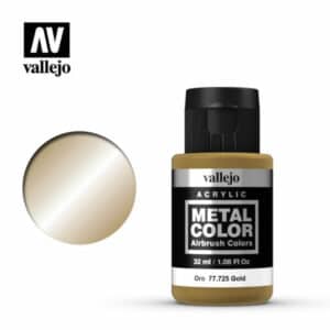 Vallejo Metal Color (32ml) – Gold – 77.725
