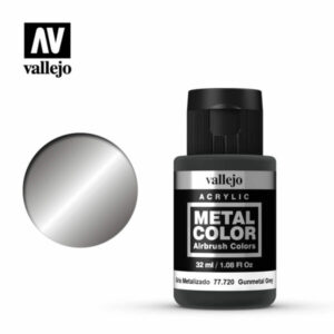 Vallejo Metal Color (32ml) – Gunmetal Grey – 77.720