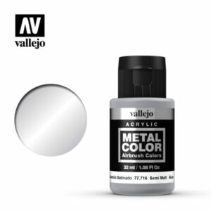 Vallejo Metal Color (32ml) - Semi Matte Aluminium - 77.716