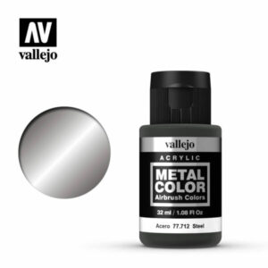 Vallejo Metal Color (32ml) – Steel – 77.712