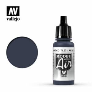 Vallejo Model Air (17ml) - Arctic Blue (Metallic) - 71.071