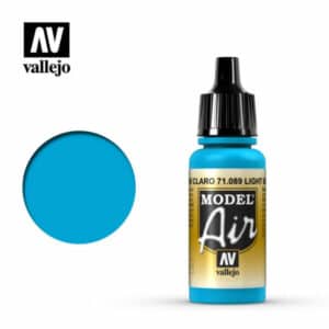 Vallejo Model Air (17ml) - Light Sea Blue - 71.089