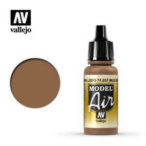 Vallejo Model Air (17ml) - Mud Brown - 71.037