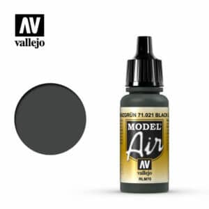 Vallejo Model Air (17ml) - Black Green RLM70 - 71.021