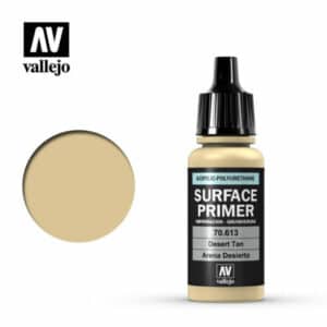 Vallejo Primer (17ml) – Desert Tan – 70.613