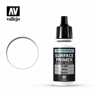 Vallejo Primer (17ml) – White – 70.600