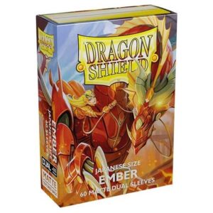 Dragon Shield Small Sleeves – Dual Matte Ember (60)