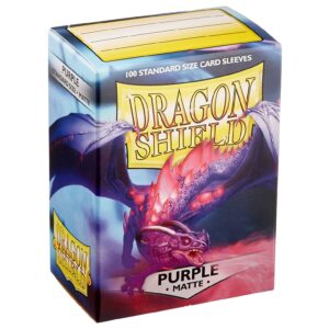 Dragon Shield Sleeves Matte Purple (100)