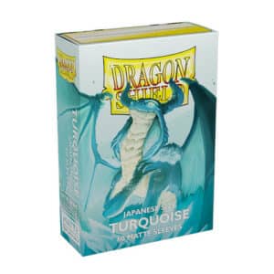 Dragon Shield Small Sleeves – Matte Turquoise (60)