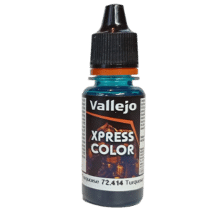 Vallejo Xpress Color (18ml) – Caribbean Turquoise – 72.414