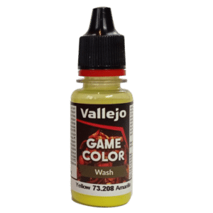 Vallejo Game Color (18ml) – Wash – Yellow – 73.208