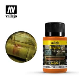 Vallejo Weathering Effects (40ml) – Diesel Stain – 73.816