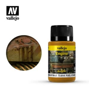 Vallejo Weathering Effects (40ml) – Fuel Stains – 73.814