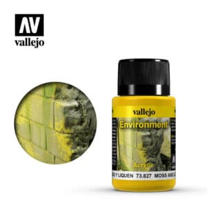 Vallejo Weathering Effects (40ml) – Moss and Lichen Effect – 73.827