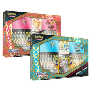 Pokemon TCG – Crown Zenith – Premium Figure Collection – Shiny Zacian / Zamazenta