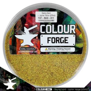 Colour Forge Basing Sand – Jupiter Yellow (275ml)