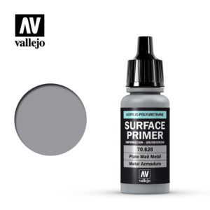 Vallejo Polyurethane Primer (17ml) – Plate Mail Metal – 70.628