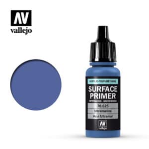 Vallejo Polyurethane Primer (17ml) – Ultramarine – 70.625