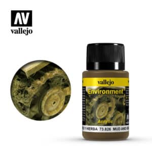 Vallejo Weathering Effects (40ml) – Mud and Grass Effect – 73.826