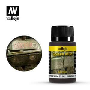 Vallejo Weathering Effects (40ml) – Russian Splash Mud – 73.802