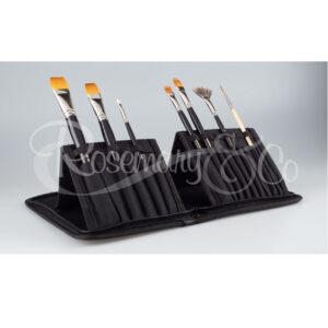 Rosemary & Co Small Brush Case With Stand