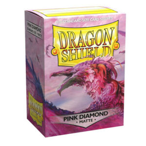 Dragon Shield Sleeves Matte Pink Diamond (100)