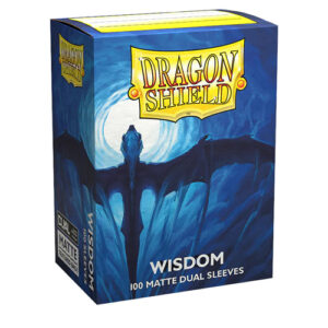 Dragon Shield Sleeves Dual Matte – Wisdom Blue (100)