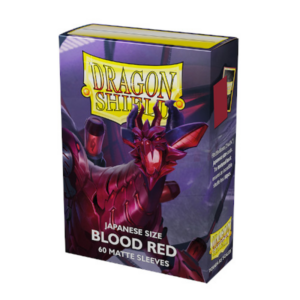 Dragon Shield Small Sleeves – Matte Blood Red (60)