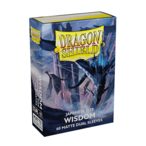 Dragon Shield Small Sleeves – Matte Wisdom Blue (60)
