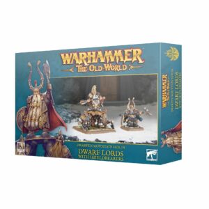 Old World Dwarfen Mountain Holds Dwarf Lords with Shieldbearers
