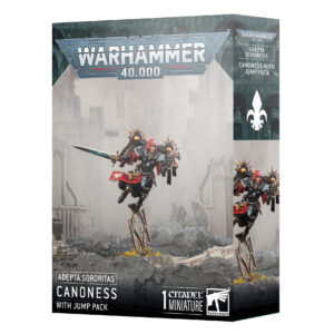 Adepta Sororitas Canoness with Jump Pack